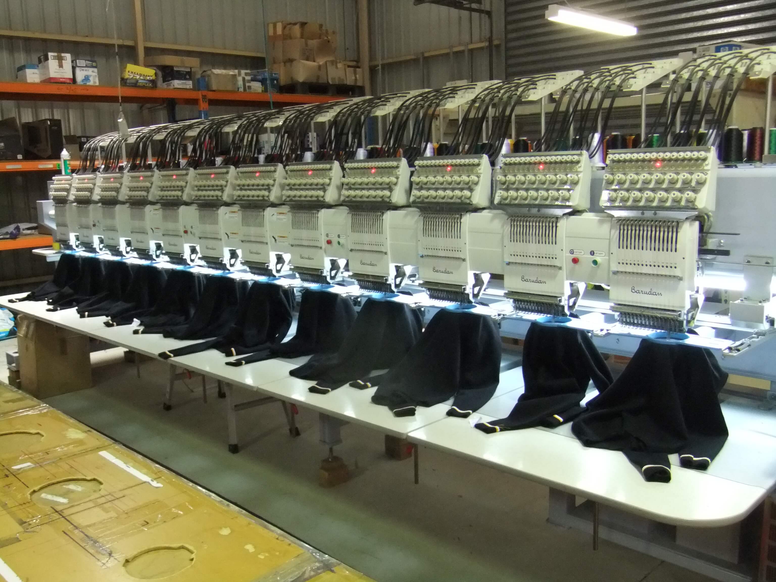 Barudan Embroidery Machine
