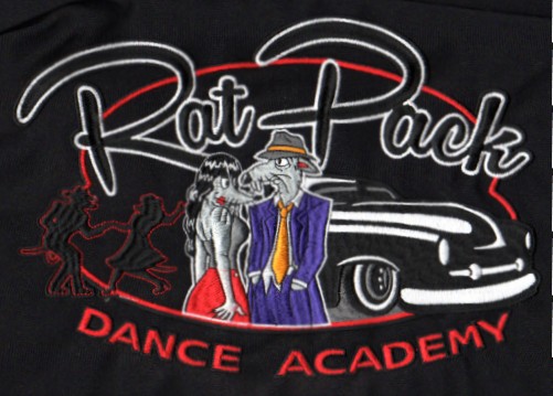 Rat Pack Logo Embroidery
